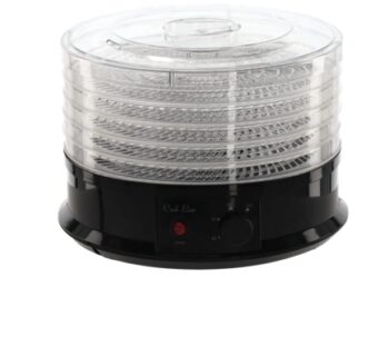 Elektrická sušička potravín – 5-poschodová s reguláciou teploty 250 W