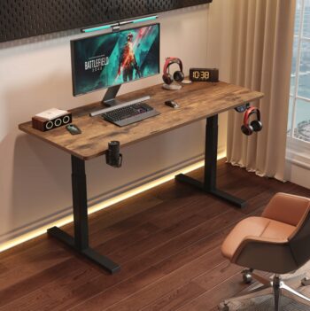 Elektrický výškovo nastaviteľný stôl 72 - 117 cm Šírka: 60 cm | Dĺžka: 140 cm