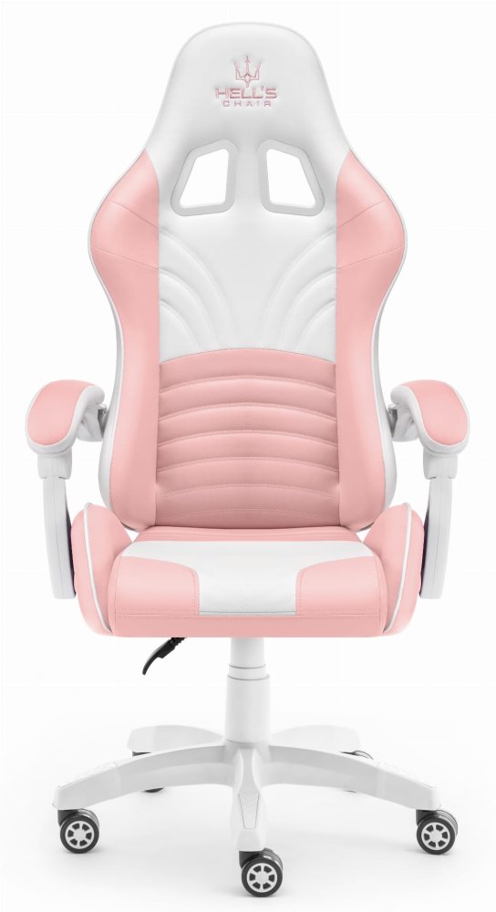 Herné kreslo Rainbow ružovo-bielej farby Herné kreslo Rainbow ružovo-bielej farby
