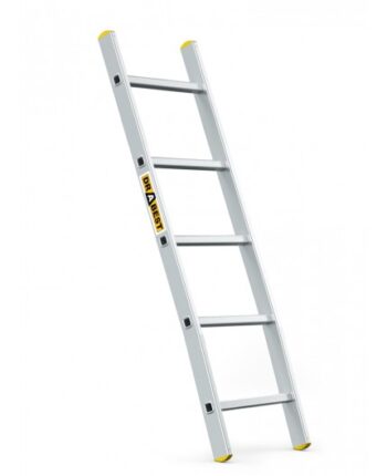 Jednodielny rebrík hliníkový s 5 stupňami a nosnosťou 150 kg