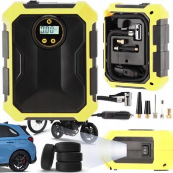 Kompaktný automobilový kompresor 12V s výkonom 100W