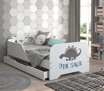 Kompletná detská posteľ  140 x 70 cm - STEGOZAUR