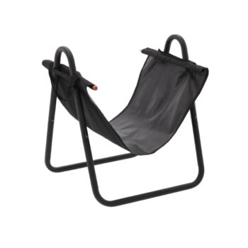 Kovový stojan na drevo s prenosnou taškou