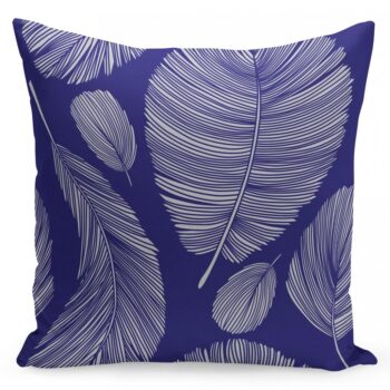 Krásne obliečky na vankúšiky fialovej farby 40x40 cm