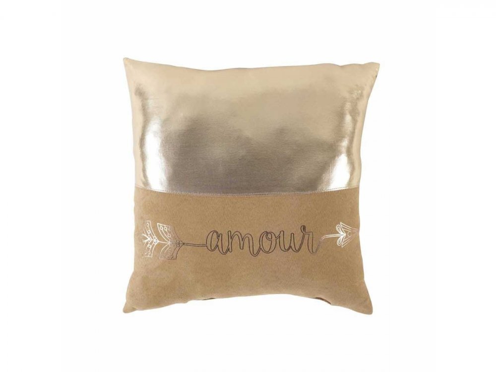 Lesklý dekoračný vankúš 40 x 40 cm Lesklý dekoračný vankúš 40 x 40 cm