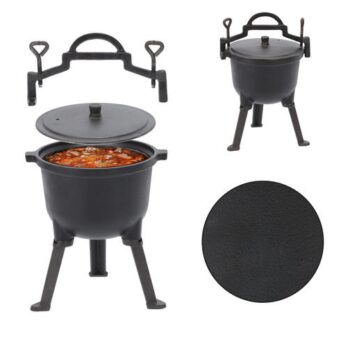 Liatinový poľovnícky kotlík 5L