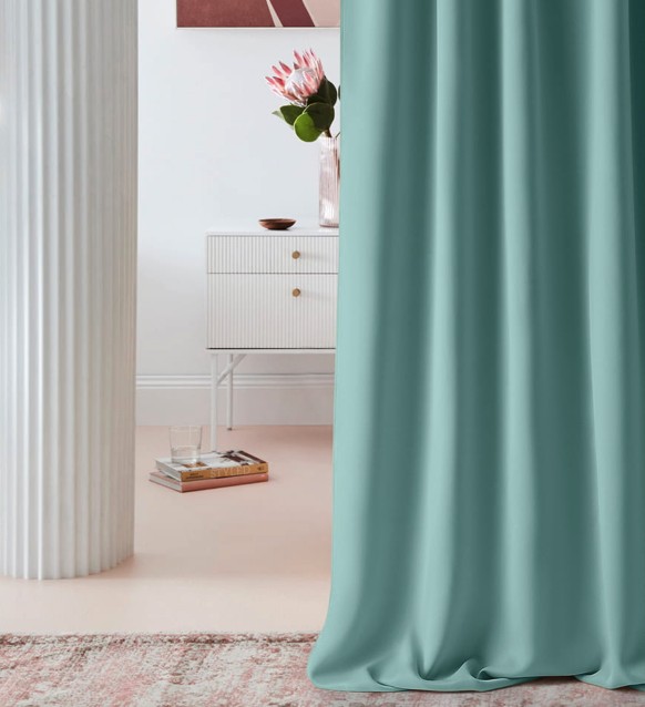 Mätový zatemňovací záves do interiéru 140x260 cm Mätový zatemňovací záves do interiéru 140x260 cm