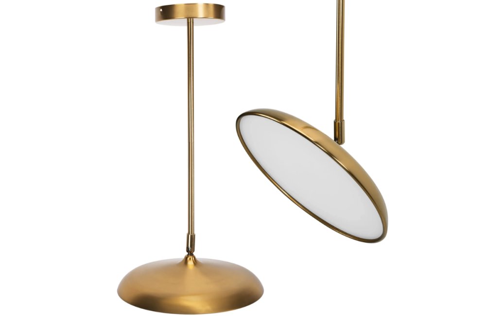 Moderná LED lampa s nastaviteľnou výškou zlatá Moderná LED lampa s nastaviteľnou výškou zlatá