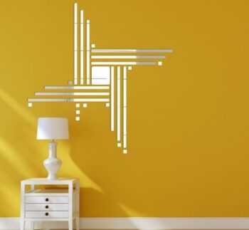 Moderné dekoračné doplnky zrkadlá na stenu