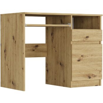 Moderný písací stôl so skrinkou 90x50 cm - rôzne farebné prevedenia artisan