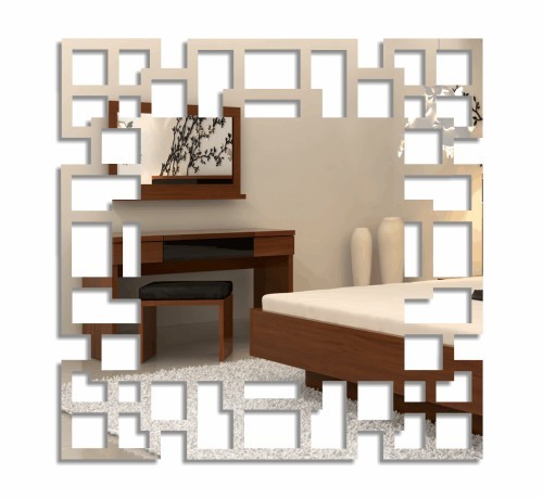 Nalepovacie štvorcové zrkadlá labyrint Nalepovacie štvorcové zrkadlá labyrint