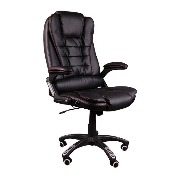 Nastaviteľné kancelárske kreslo v čiernej farbe Nastaviteľné kancelárske kreslo v čiernej farbe