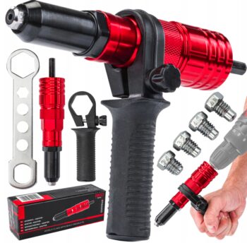 Nitovací adaptér na nitovacie matice – kompatibilný s aku a elektrickými skrutkovačmi