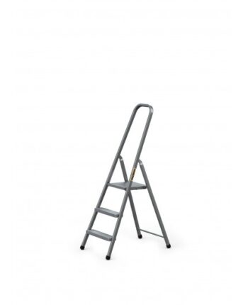 Ocelový rebrík s 3 stupňami a hmotnosťou 125 kg