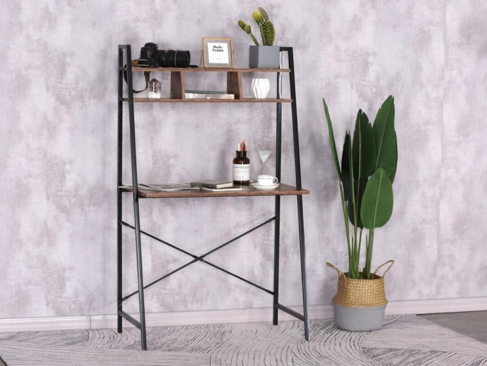 Písací stôl Arvika dub/čierny Písací stôl Arvika dub/čierny