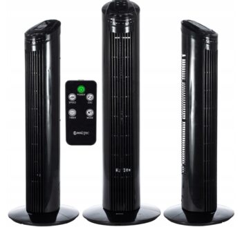 Podlahový ventilátor MalTec WK180WT čierny