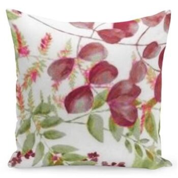 Pohodlná obliečka s jarným farebným vzorom 45x45 cm