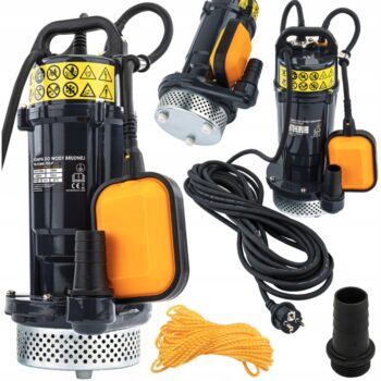 Ponorné čerpadlo s plavákom - 6000 l/h, výtlak 14 m