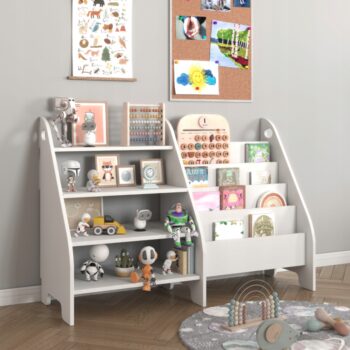 Praktický regál Montessori 2v1 pre deti