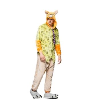 Pyžamové overaly KIGURUMI v žltej farbe veľkosť M