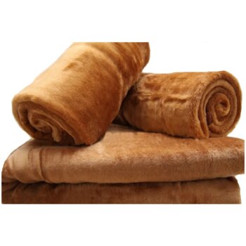 Set prehozov na pohovku a kreslá s reliéfnym vzorom - hnedý Šírka: 160 cm | Dĺžka: 210 cm