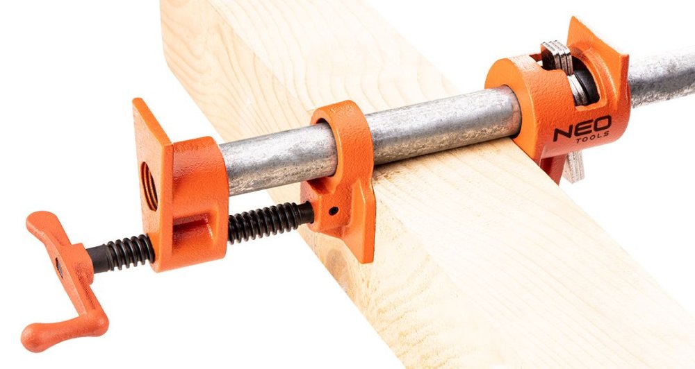 Skrutková rúrková svorka NEO TOOLS na oceľové rúry 3/4 Skrutková rúrková svorka NEO TOOLS na oceľové rúry 3/4