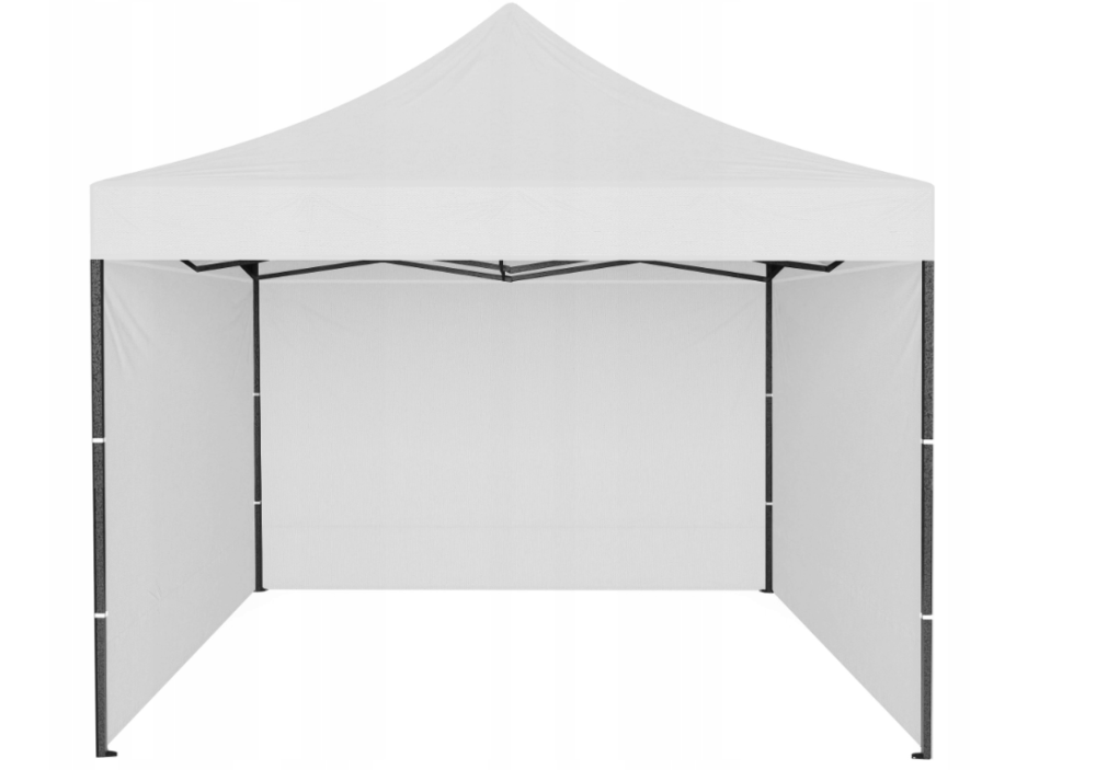Trojstenný párty stan bez okien biela 3m x 3m Trojstenný párty stan bez okien biela 3m x 3m