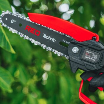 Vodiaca lišta RED Technic s 2 reťazami pre akumulátorové reťazové píly 15 cm