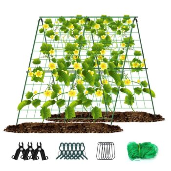 Záhradná oporná konštrukcia s mriežkou 1,2 x 1,2 m