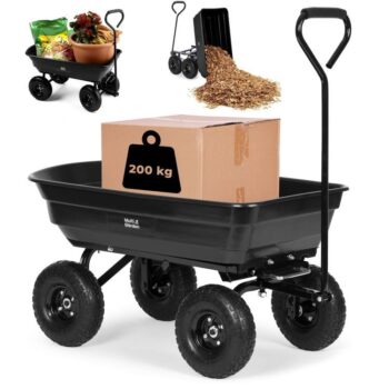 Záhradný transportný vozík 75L