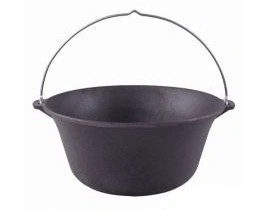 Závesný liatinový kotlík 14,5 L