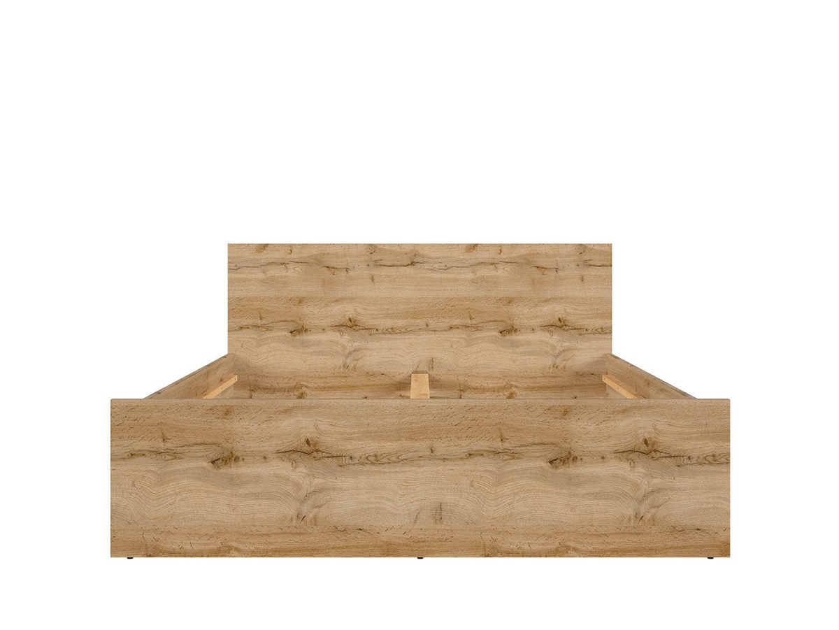 BLACK RED WHITE Zele LOZ/160 posteľový rám dub wotan BLACK RED WHITE Zele LOZ/160 posteľový rám dub wotan