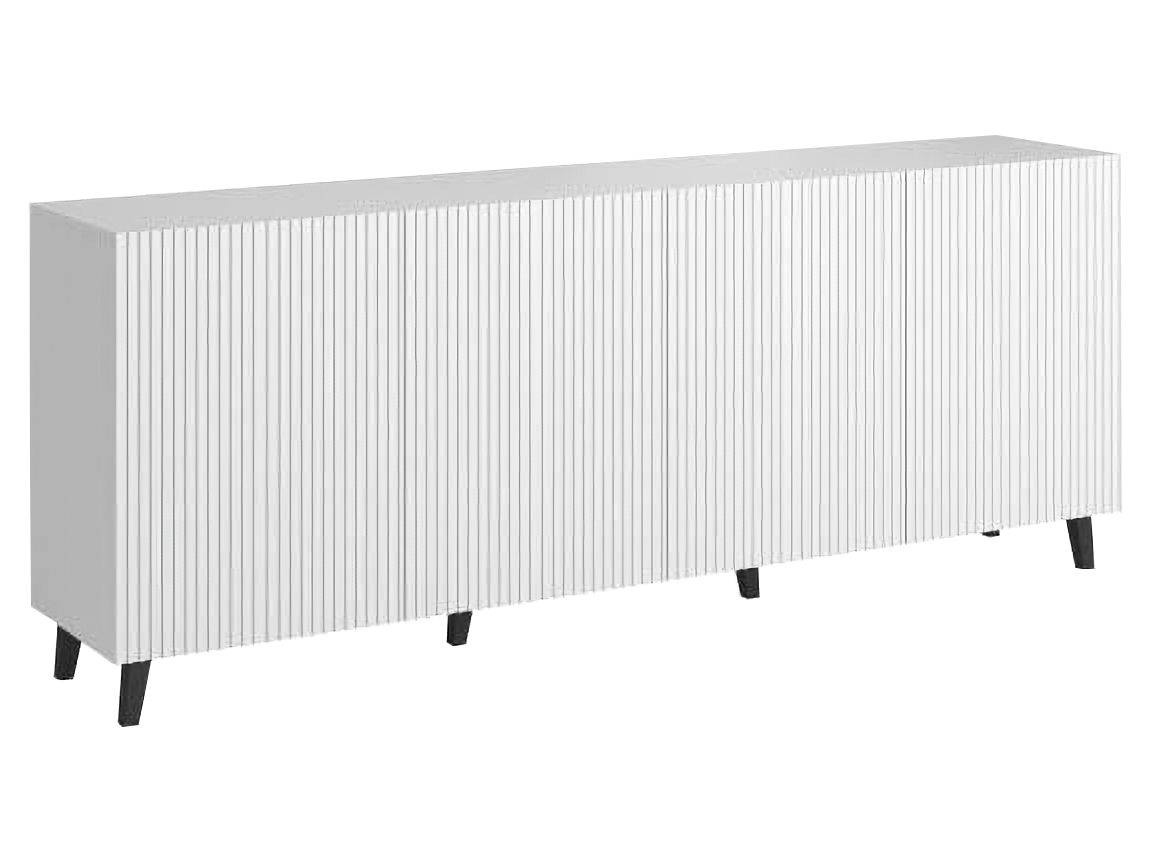 CAMA MEBLE Pafos 200 4D štvordverová komoda biela CAMA MEBLE Pafos 200 4D štvordverová komoda biela