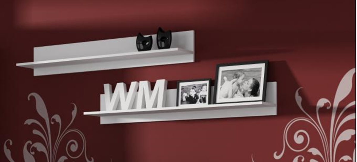 CAMA MEBLE Soho S5 polica biela CAMA MEBLE Soho S5 polica biela