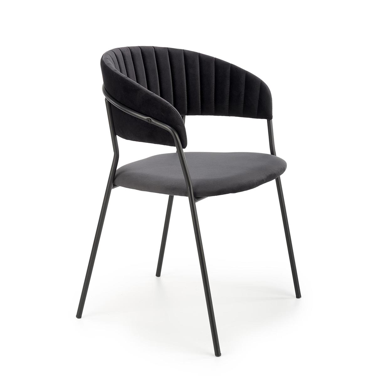 HALMAR K426 jedálenská stolička čierna HALMAR K426 jedálenská stolička čierna