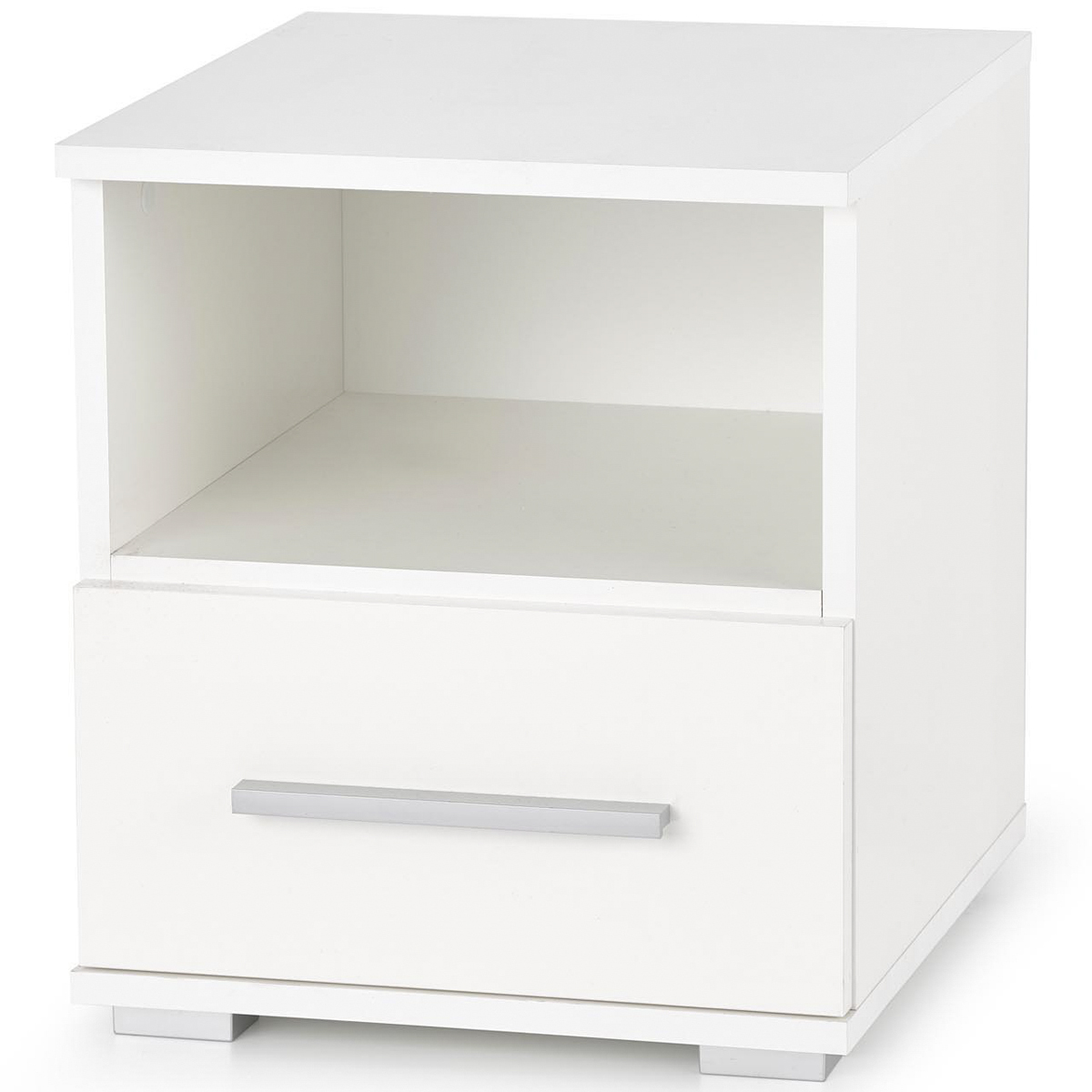 HALMAR Lima SN1 nočný stolík biely lesk HALMAR Lima SN1 nočný stolík biely lesk