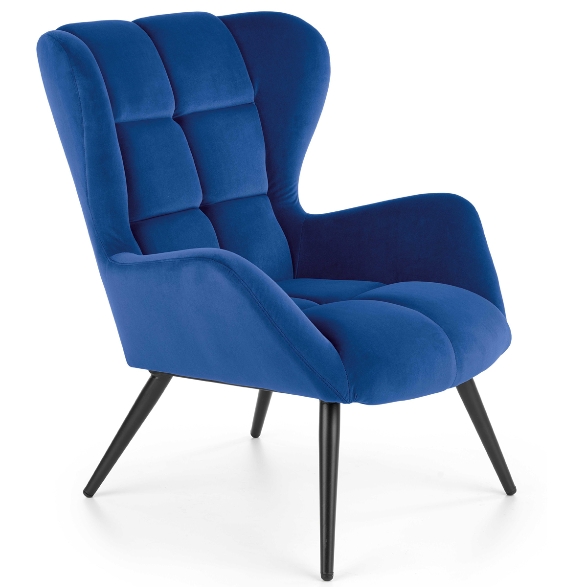 HALMAR Tyrion kreslo (ušiak) granátová / čierna HALMAR Tyrion kreslo (ušiak) granátová / čierna