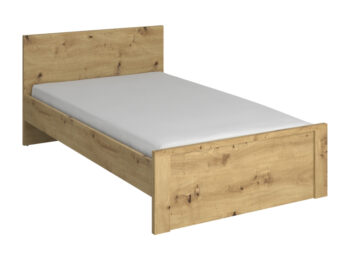 KONDELA Airon 120 posteľový rám dub artisan