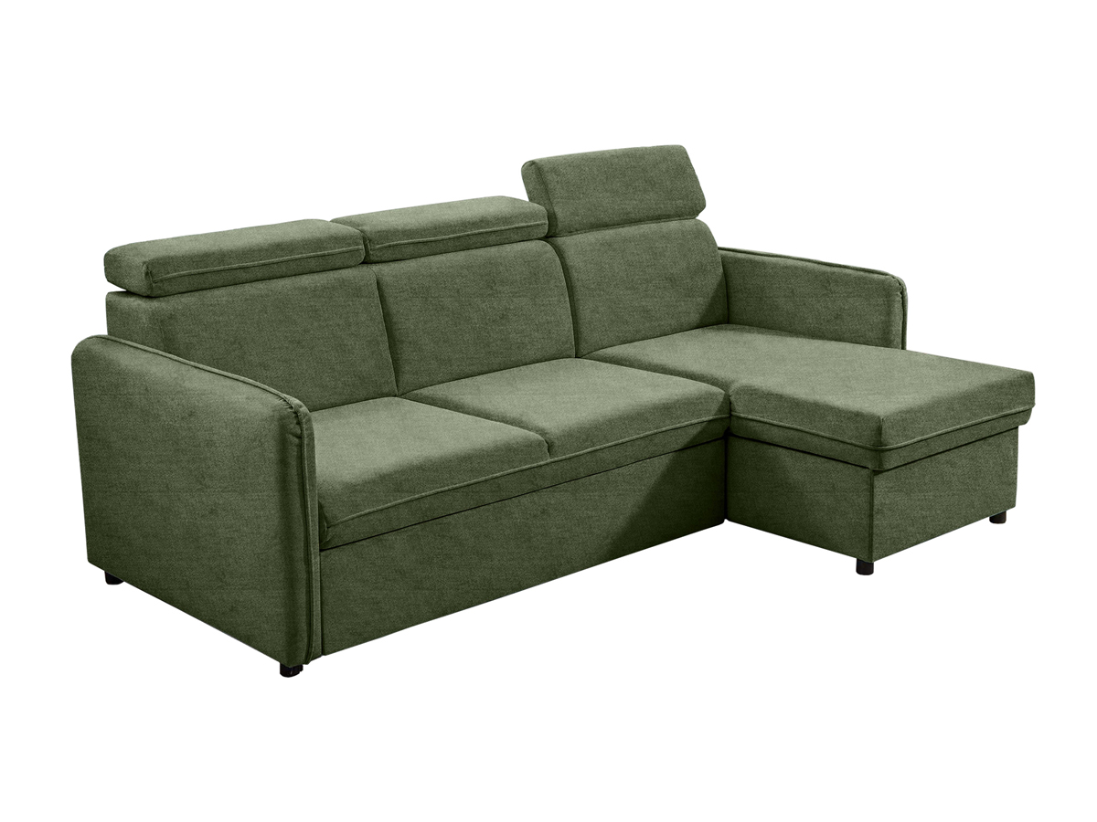 KONDELA Alechandro B Roh L/P rohová sedačka s rozkladom zelená KONDELA Alechandro B Roh L/P rohová sedačka s rozkladom zelená