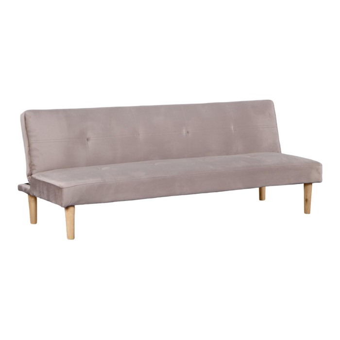 KONDELA Alida rozkladacia pohovka hnedosivá taupe / dub KONDELA Alida rozkladacia pohovka hnedosivá taupe / dub