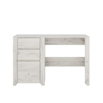 KONDELA Angel Typ 80 3S pc stolík biela / craft