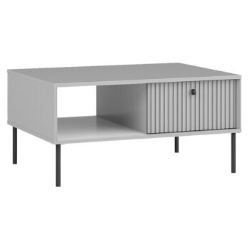 KONDELA Aris konferenčný stolík sivá / čierna