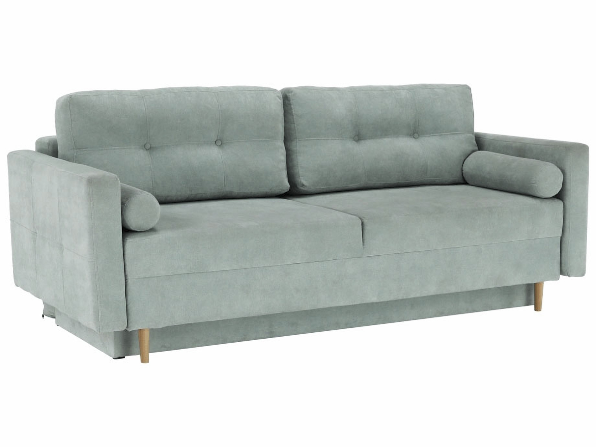 KONDELA Aurelia rozkladacia pohovka s úložným priestorom mentolová (Queens) KONDELA Aurelia rozkladacia pohovka s úložným priestorom mentolová (Queens)