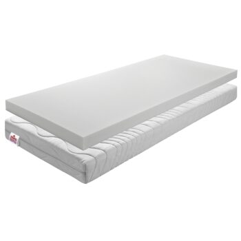 KONDELA BE Elisse obojstranný penový matrac 90x194 cm PUR pena / látka