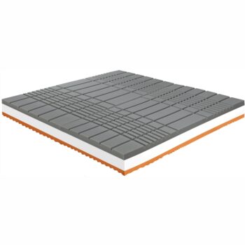 KONDELA BE Kellen obojstranný antialergický matrac PUR pena / PES duté vlákno / látka