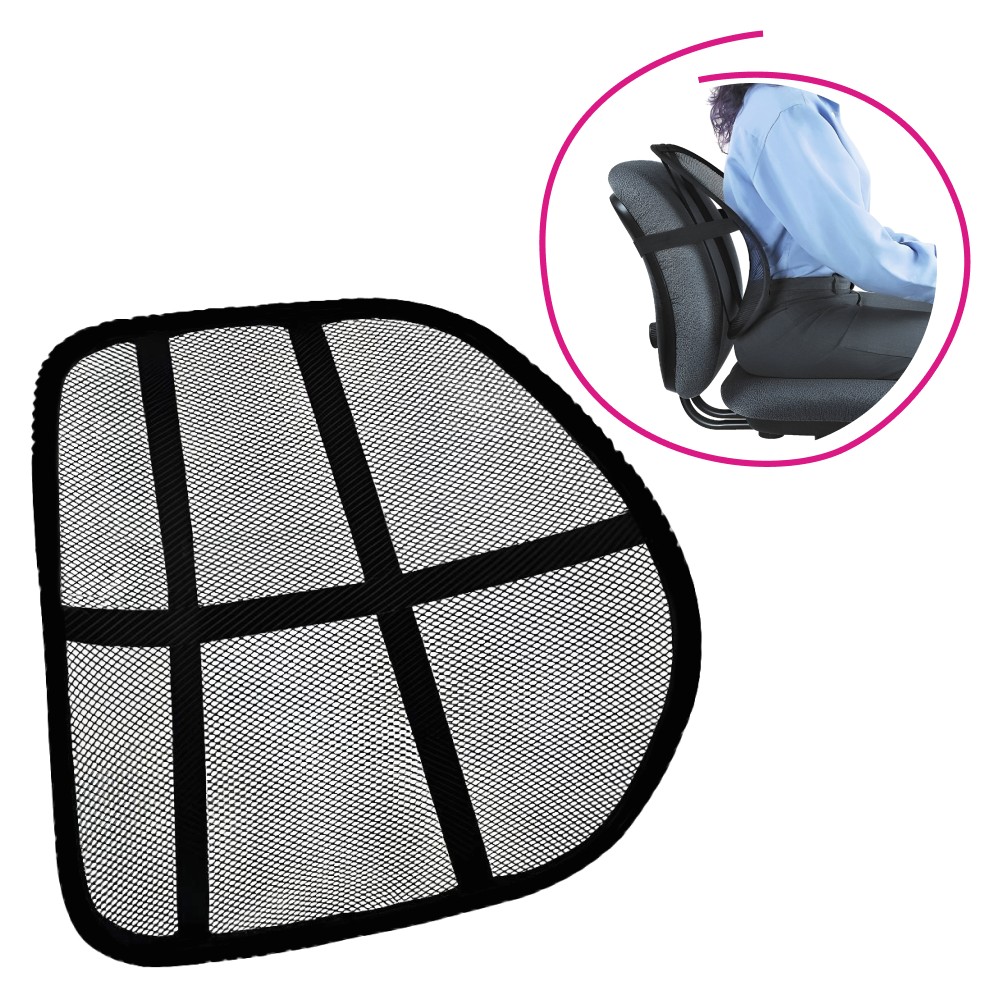 KONDELA Bekio ergonomická opierka chrbta čierna KONDELA Bekio ergonomická opierka chrbta čierna