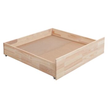 KONDELA Beny úložný priestor k posteli prírodná