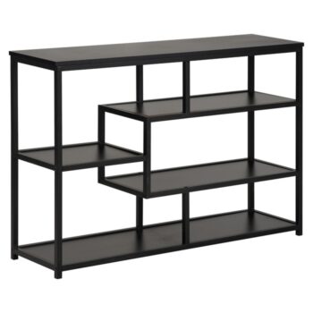 KONDELA Bilote New Typ 2 regál čierna