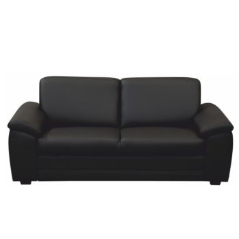 KONDELA Biter trojsedačka čierna