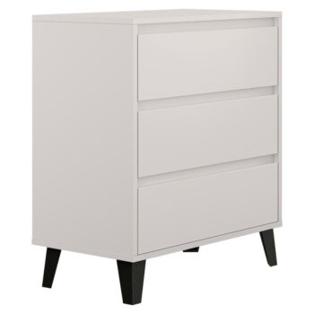 KONDELA Bogan 3S/70 zásuvková komoda kašmír